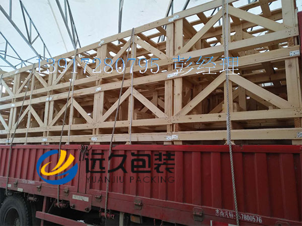 上海木箱廠實(shí)木木箱熏蒸 花格實(shí)木木箱